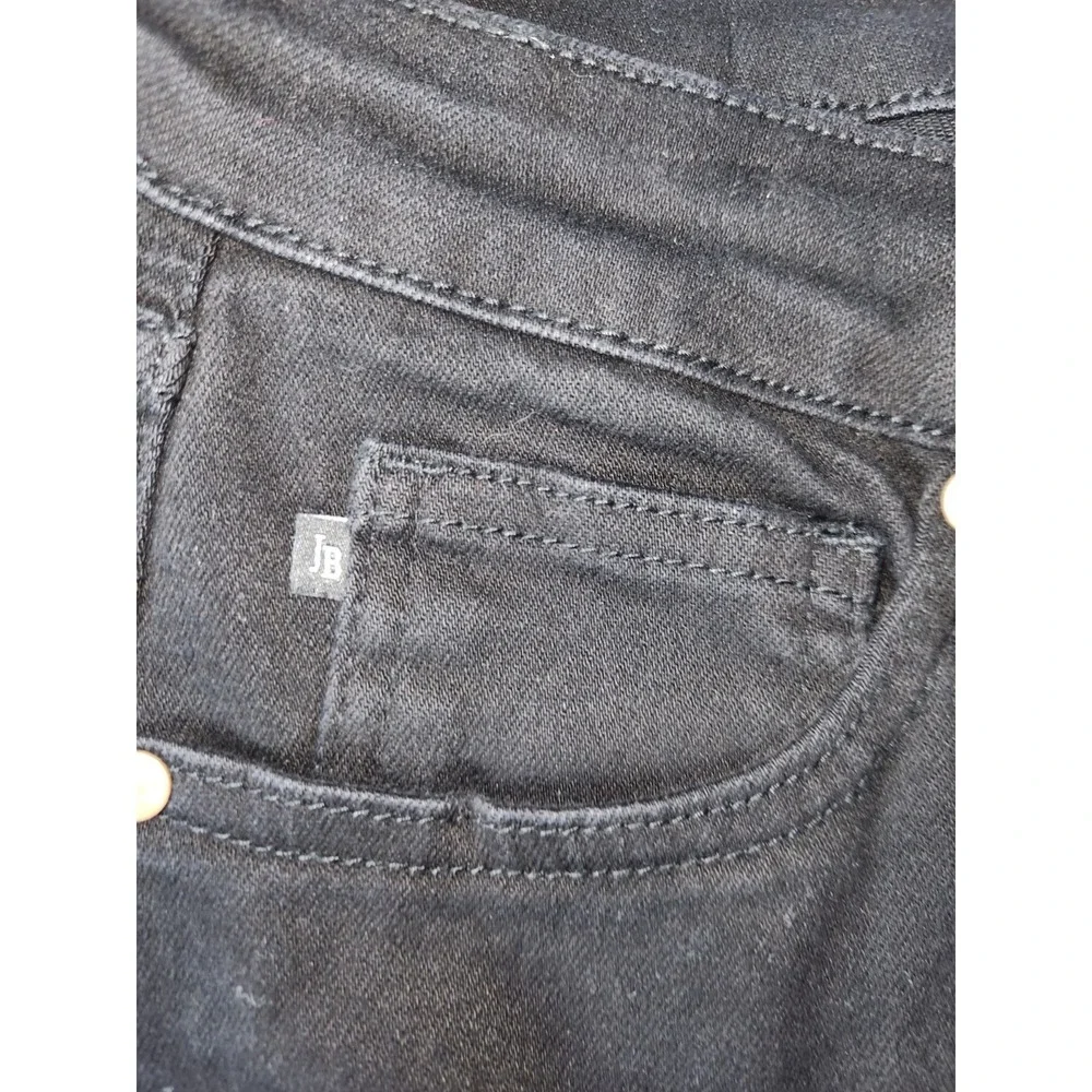Judy Blue Pull On Flare Jeans Womens 13/31 Black High Waist Stretch Western NWT - Picture 9 of 13